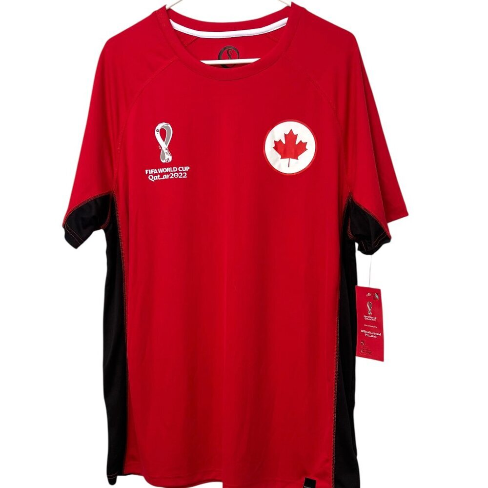 FIFA Soccer Jersey NWT 2022 World Cup Officially Licensed Size XL Canada NEW